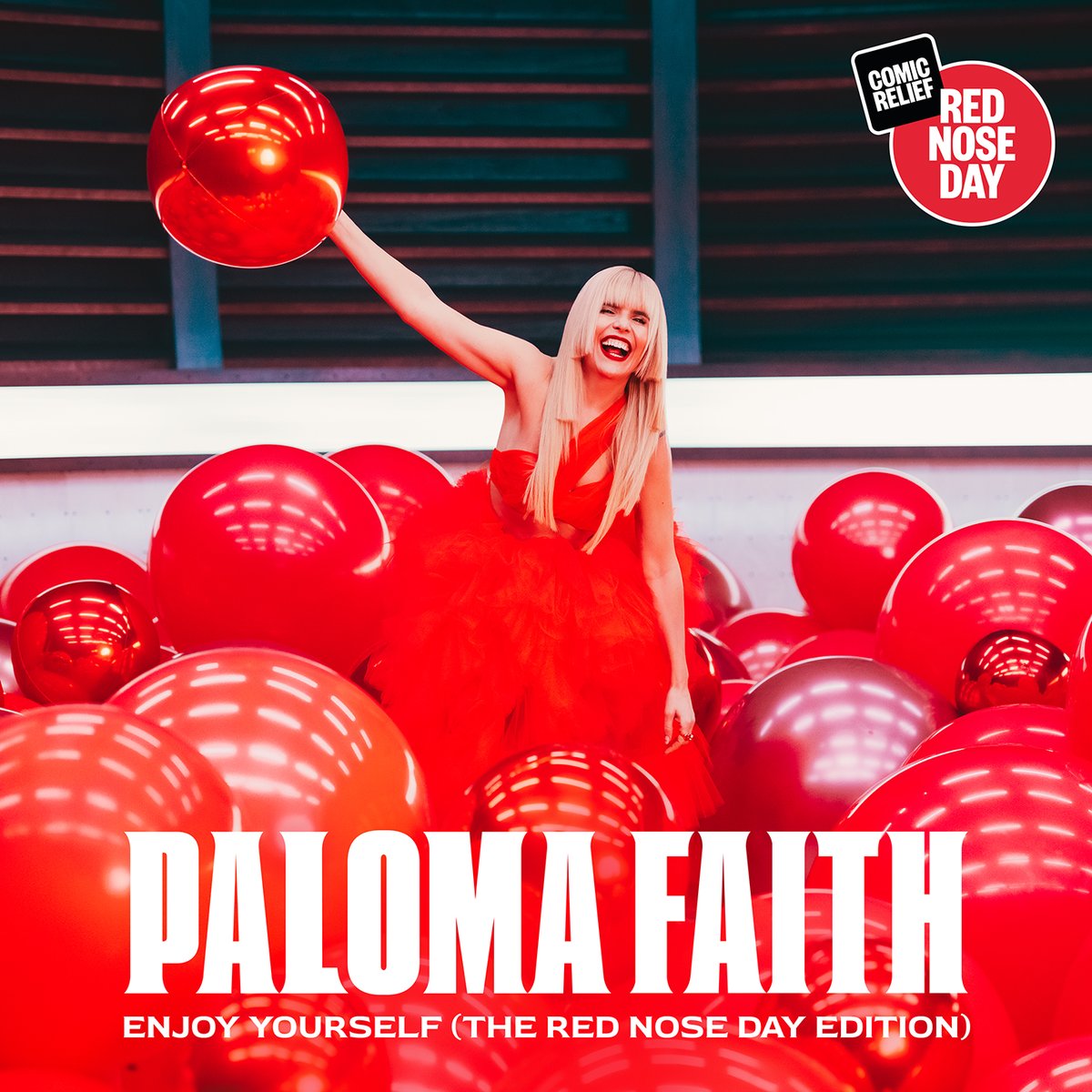 🔴 RED NOSE DAY 2024 🔴

My darlings I'm so excited to announce that 'Enjoy Yourself' will be the <a href="/comicrelief/">Comic Relief</a>  single for 2024 !

The single is out now to stream and you can pre-order the CD or vinyl on <a href="/AmazonMusicUK/">Amazon Music UK</a>  !

paloma.lnk.to/EnjoyYourselfR…