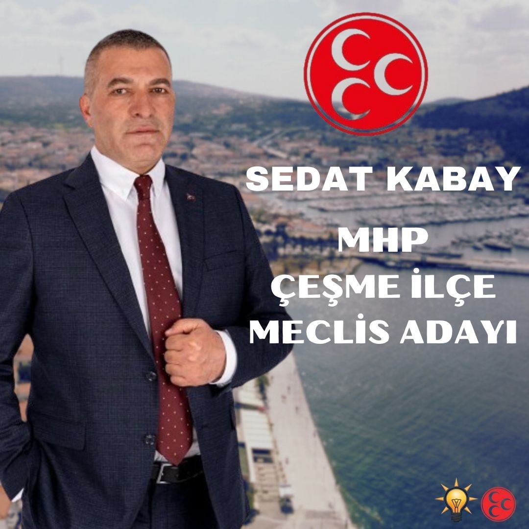 MHP Çeşme Belediye Meclis Üyesi Adayı🇹🇷 
Ayırmadan Ayrışmadan
Çeşme için
Canla başla🇹🇷 

#izmir #balçova #buca #çeşme #gaziemir #güzelbahçe #karabağlar #karaburun #konak #menderes #narlıdere #seferihisar #selçuk #torbalı #urla #alaçatı