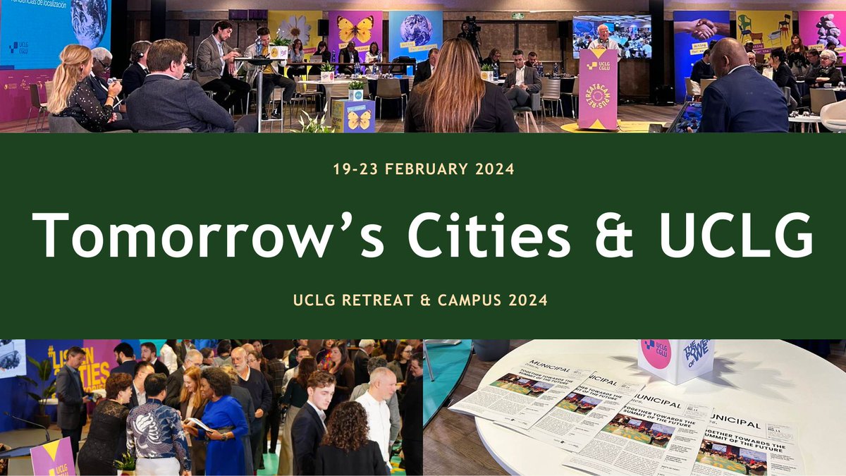 🏙️Exciting collaborations underway at the @uclg_org Global Retreat 2024! ✨ We showcased our innovative approach to a diverse audience and discussed potential partnerships with other organisations! Full story 👇 tomorrowscities.org/uclg-global-re… #UrbanDevelopment #GlobalPartnerships 🌍