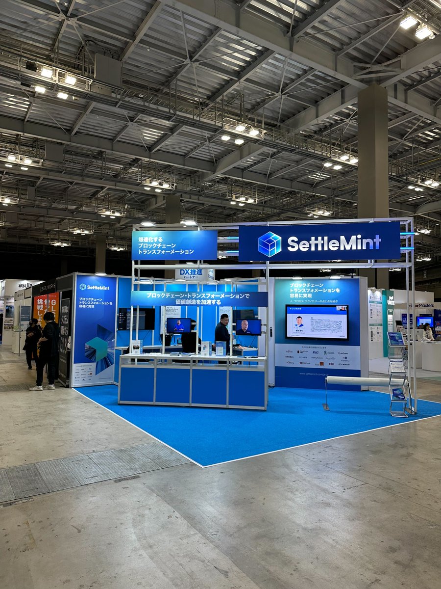 SettleMintCom's tweet image. This week we&apos;re at #JapanWeb3Week in Tokyo where our team is at Booth No: S21-08 meeting with attendees and showcasing SettleMint&apos;s Blockchain Transformation Platform. They&apos;re also holding  presentations and demos within the booth!

#BlockchainTransformation @SettleMintJapan
