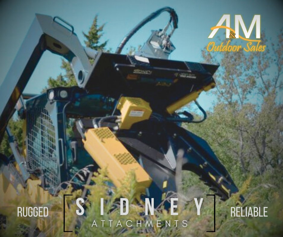 Sidney Attachments - where rugged meets reliable. Find out more on our website today! 🏞️ #RuggedReliability #SidneyStrength 🏔️ AMOutdoorSales.com
