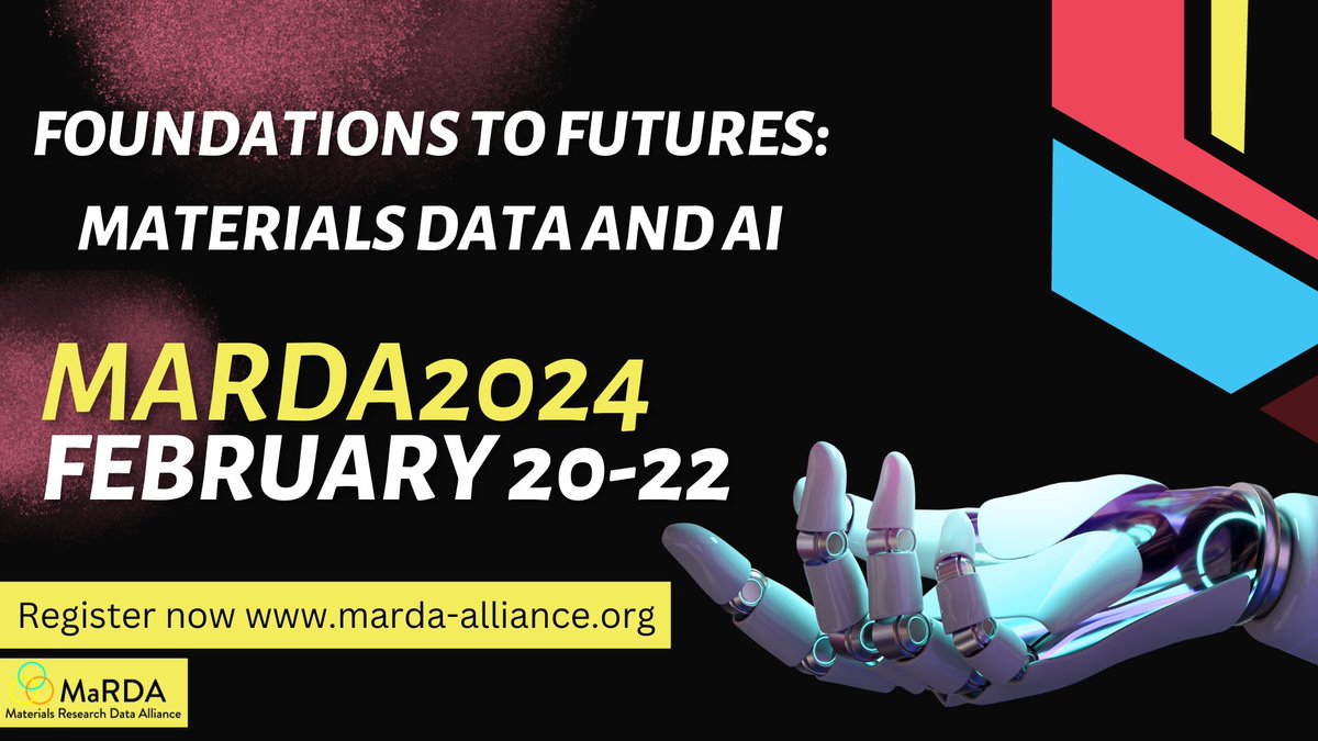 Hey #MaRDA2024 attendees! Day 2 is here, and we're ready for another day of inspiration, collaboration, and innovation. Get ready for a lineup of outstanding sessions and networking opportunities. Let's make today even more memorable! 
#Research #Data