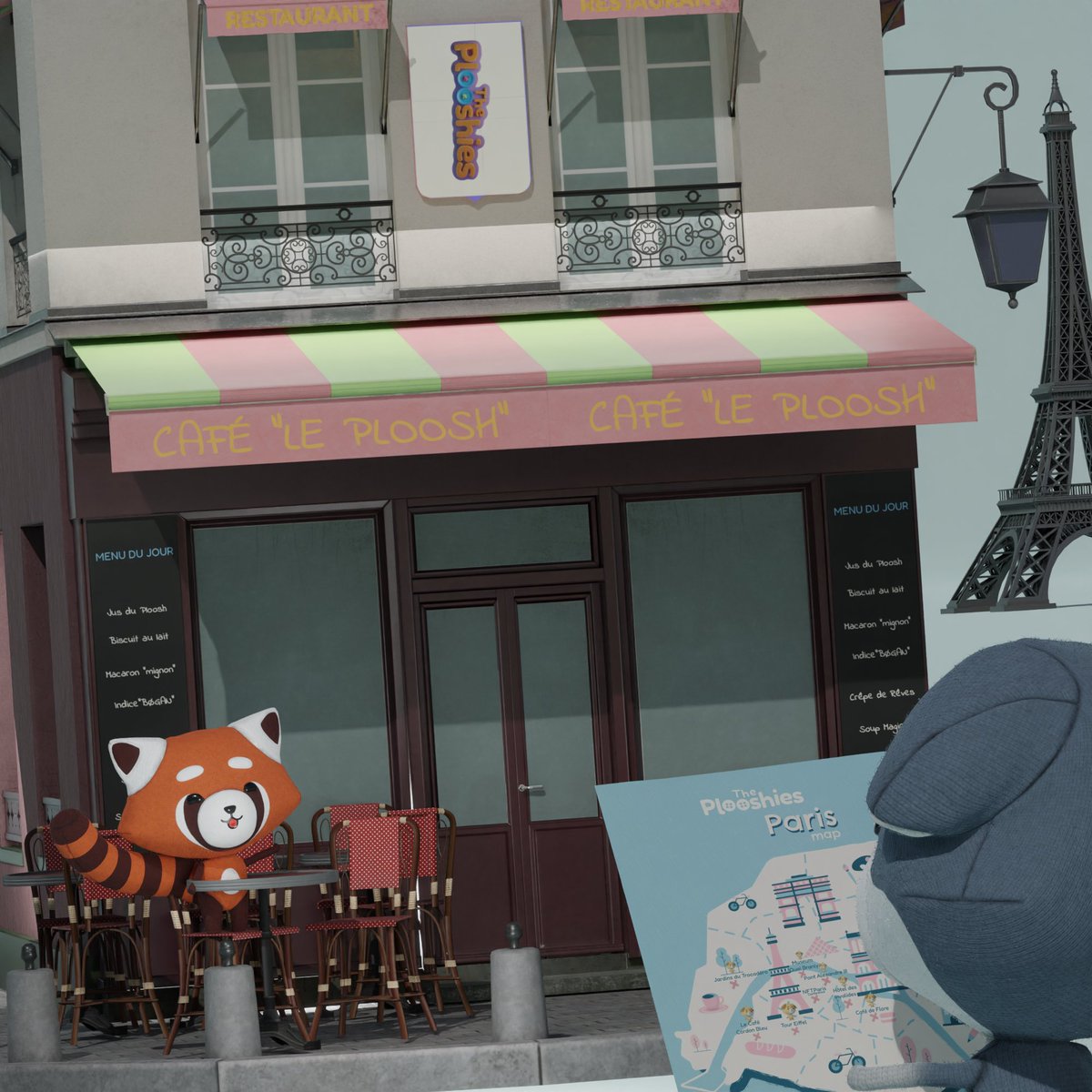 Are you up for the challenge of finding <a href="/bogan8888/">BØGAN 🇦🇺</a> at <a href="/nft_paris/">NFT Paris</a> in just a couple of days? 

If you're one of the lucky ones, you could walk away with some incredible prizes (raffle):

- 1 Inner Circle Plooshy NFT 
- 1 Plooshy t-shirt 
- Stickers 
- "Mysterious" Coins 

Stay