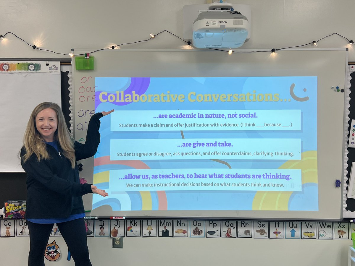 Another engaging session with Mrs. Yann about collaborative conversations! 🗣️🫶🏼 #SBCEBobcats <a href="/Kristin_Yann/">Kristin Yann</a>