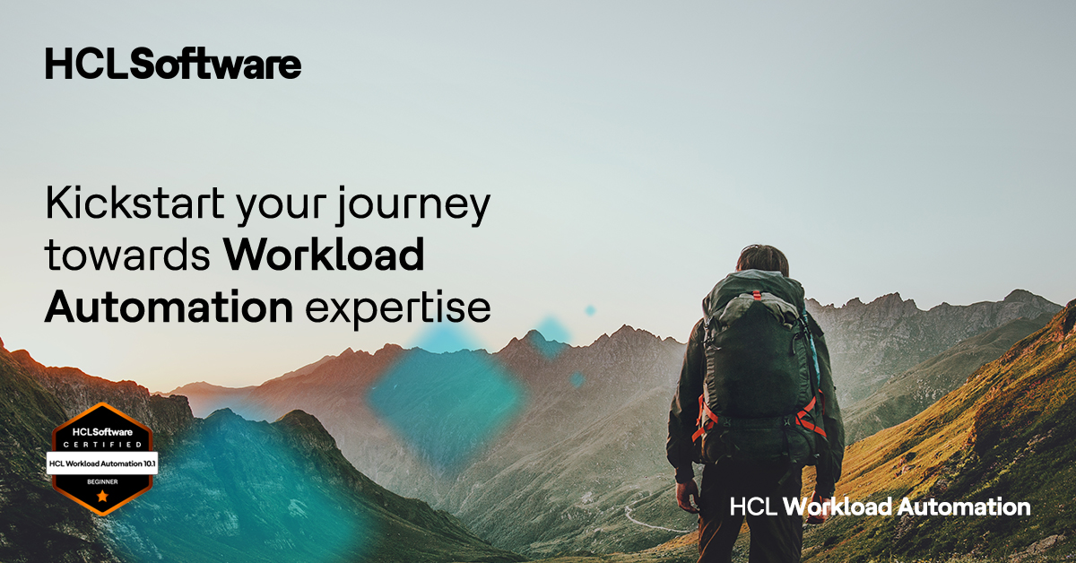hclautomation's tweet photo. Start your journey in workload automation with our beginner-friendly certification program for HCL Workload Automation 10.1. Become a certified professional and build a strong foundation in this field. https://t.co/bX2JfDhyEL
#workloadautomation #certification #credlybadge https://t.co/FS4d0CPLO5