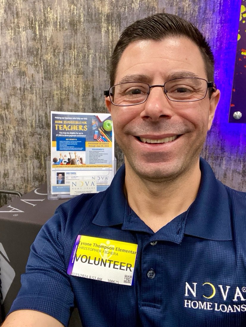 chrisfighera's tweet photo. It’s career week at Tyrone Thompson Elementary School. Today I’m educating the kiddos (and teachers) on personal finance and mortgage programs. So grateful for this opportunity 🙏 #ttes #hip #teacherprogram #mortgage #realestate #financialeducation https://t.co/wPPa332HHl