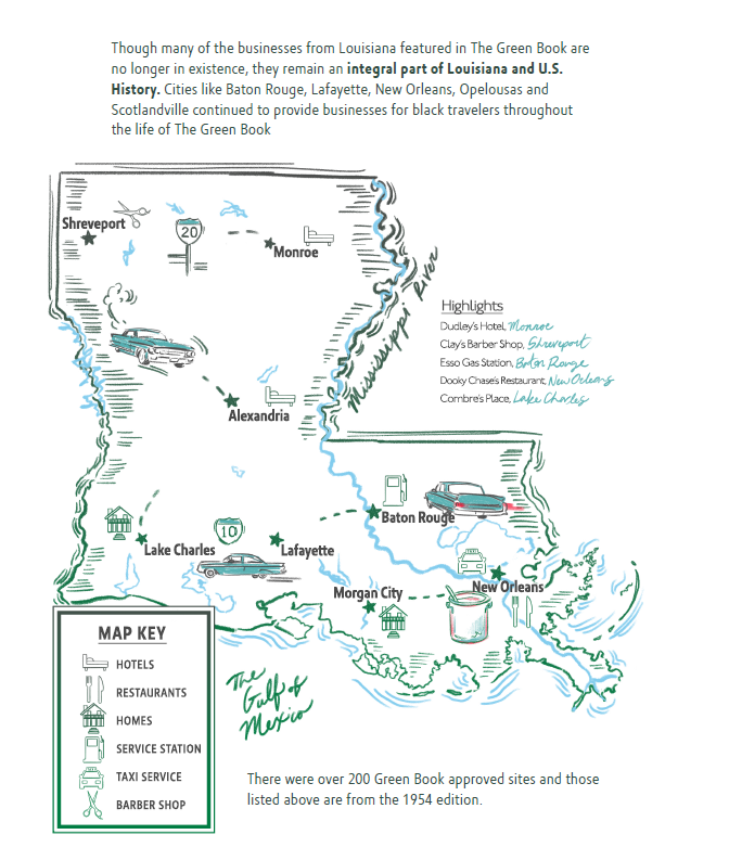In 1936, Victor Green created The Green Book, featuring a list of places that served African Americans, which included Esso stations. The Standard Oil Company of NJ, now ExxonMobil, not only welcomed but also provided business operations for Black travelers and franchisees.