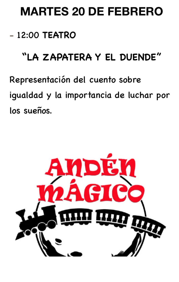 CEIPMontejaque's tweet photo. SEMANA CULTURAL 2024. 
Cuentacuentos: “La zapatera y el duende” 
Gracias a Andén Mágico por hacernos disfrutar un día más. https://t.co/lMDnLYEU9F