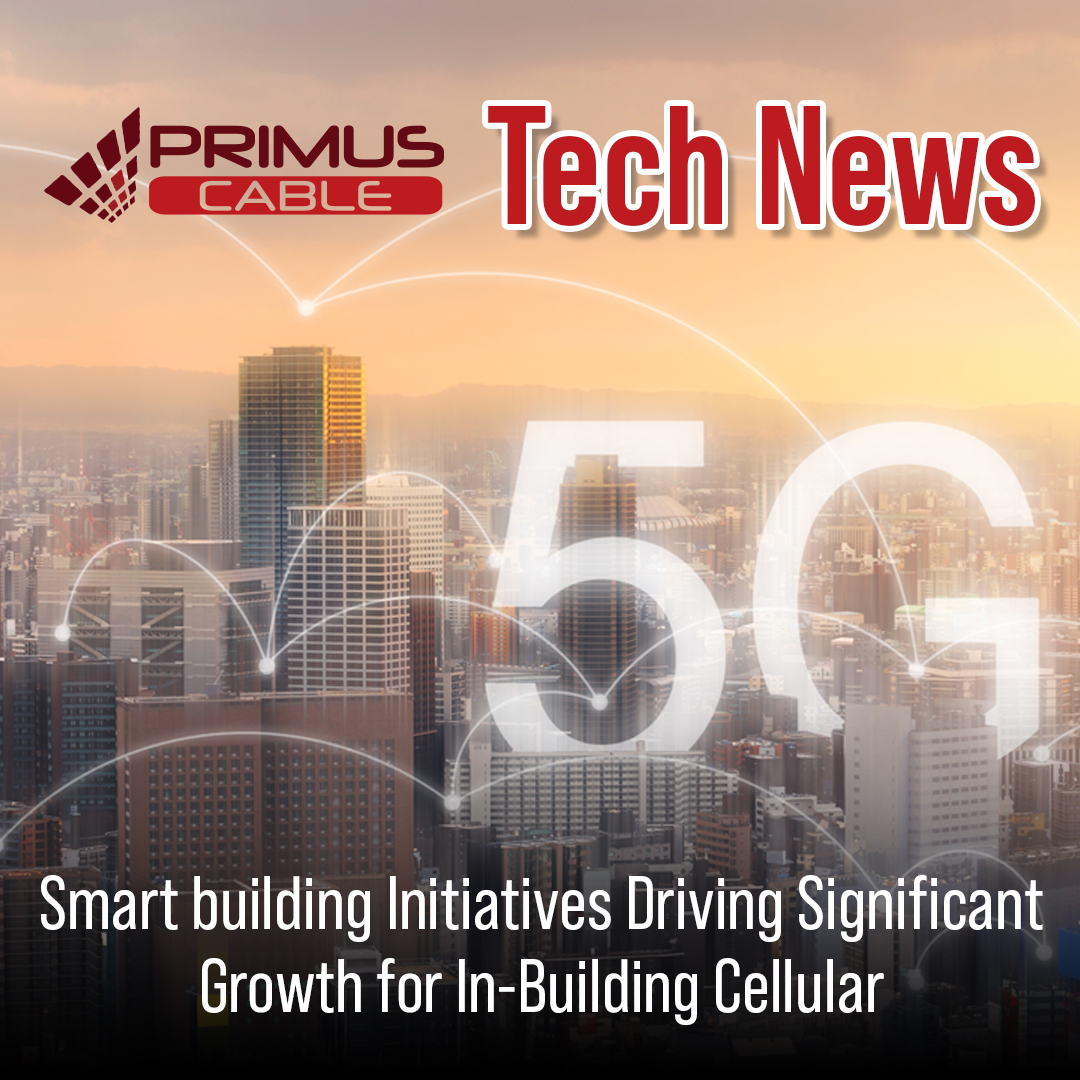 PrimusCable's tweet photo. Smart Building Initiatives. @BuildingsMedia -Seamless connectivity throughout every corner of a commercial building is rapidly becoming necessary for building operators,  Read more: https://t.co/CmoZexfgmr
#5gtechnology #fiberoptics #smartbuildings https://t.co/xaDEoSCkcB