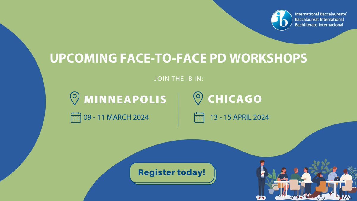ibpyp's tweet image. Professional Development is heading to the Midwest! Join us in Minneapolis or Chicago where you'll gain new insights, strategies, and connections to elevate your teaching. Register today >>bit.ly/4bHLQg3