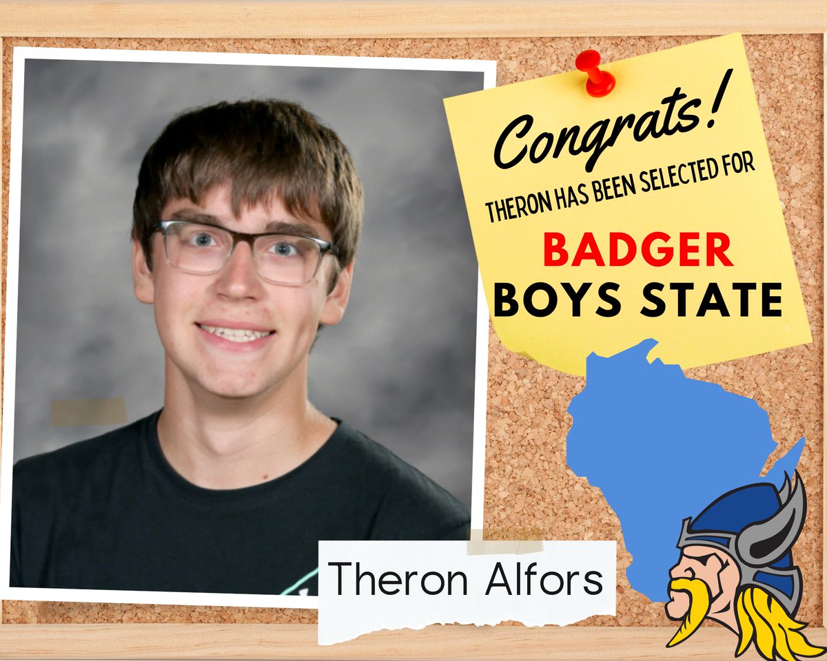 WestSDNB's tweet photo. We're thrilled to announce that Amelia Sikri &amp; Theron Alfors have been selected to represent West at Badger State! 

Join us in celebrating the achievements of these outstanding Vikings as they embark on this exciting journey. Best of luck, Amelia &amp; Theron! #GoVikes #NBWProud https://t.co/oQ6JI0j6Ko