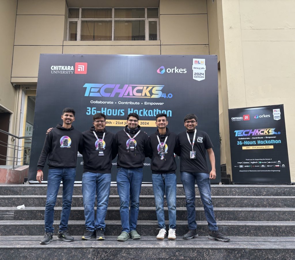 aryankaushikdev's tweet image. @techackscu 4.0 wrapped up!

Thanks to all the folks who put their time and effort in making it possible!

#hackathon #community #punjab #bharat @orkesio @GitHubEducation @MLHacks