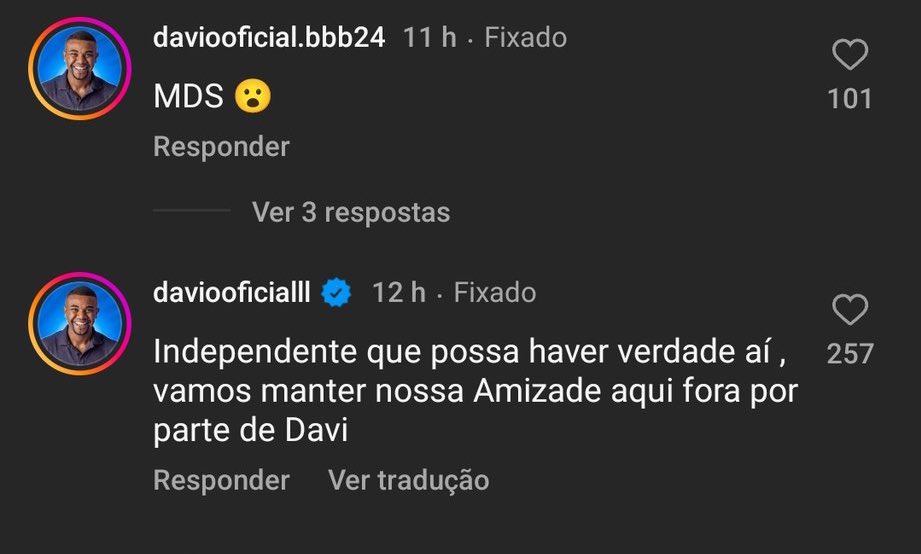 iamandabc's tweet photo. os adms do davi dando munição pra conta fake tentando queimar a isabelle, SUJOS SUJOS SUJOS https://t.co/E52p13yty2