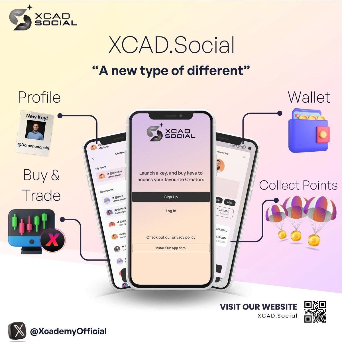 Use $XCAD to enhance your designs and propel them forward. This is where empowerment begins. #Watch2Earn #BnB    #DesignEmpowerment @XcademyOfficial  kindly sign up and become a part of this great socialfi community