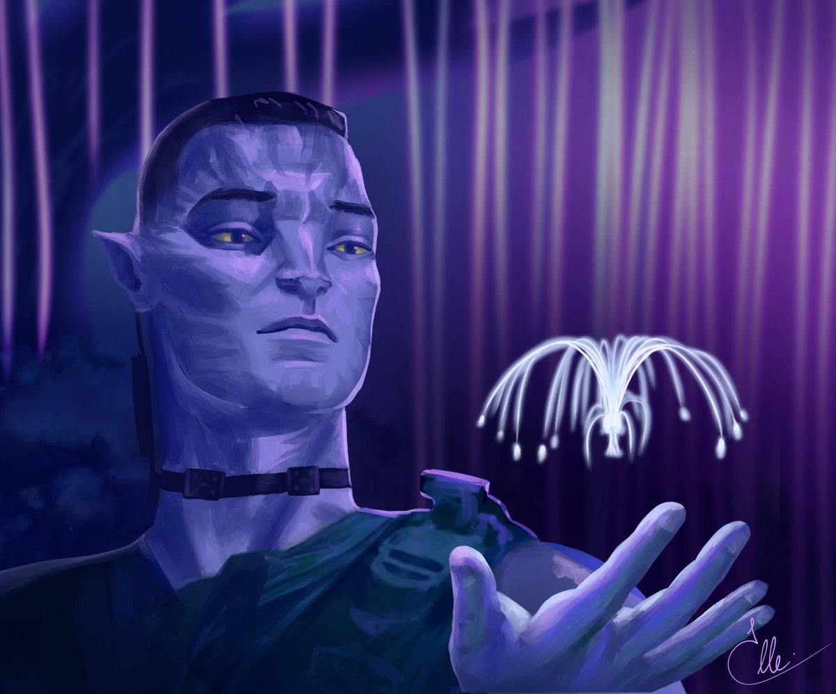 ellexxnoir's tweet photo. Just realised i never posted this old drawing. Quaritch at the Spirit Tree meeting Eywa for the first time💜
#Quaritch #Quaritchfanart #MilesQuaritch #Avatar #Avatarfanart #recoms #Avatar3 #Avatartwitter #commission #commsopen #commissionopen https://t.co/2KRHt1TkFP