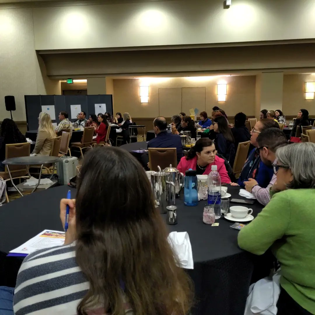 NicoleDChavez's tweet photo. Feeling inspired at the CABE Conference Joint Delegates Assembly, a time to reflect with fellow CABE Chapters and Affiliate leaders, focusing on strengthening statewide networks, advocacy for biliteracy and English Learner programs. #gocabe #cabeocchapter73 https://t.co/rqoxOaO7Tw
