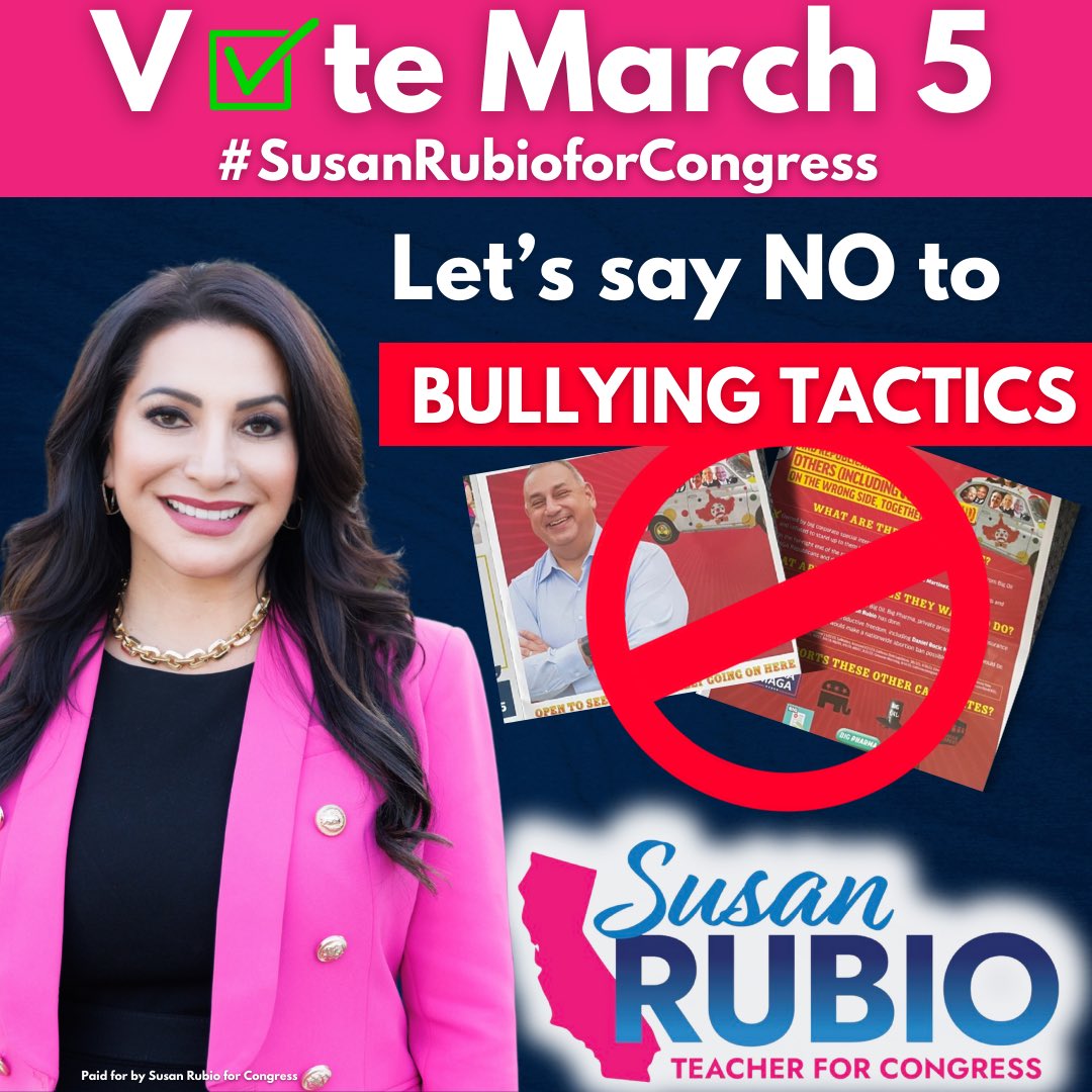 Disturbing tactics undermine equality & respect. Let's focus on issues, not attacks. Committed to transparency & respect for all. Stop bullying, progress together. #SusanRubioforCongress #SGV #ElMonte #WestCovina #BaldwinPark #Azusa #Monrovia #SanDimas #LaVerne #Duarte #SEM