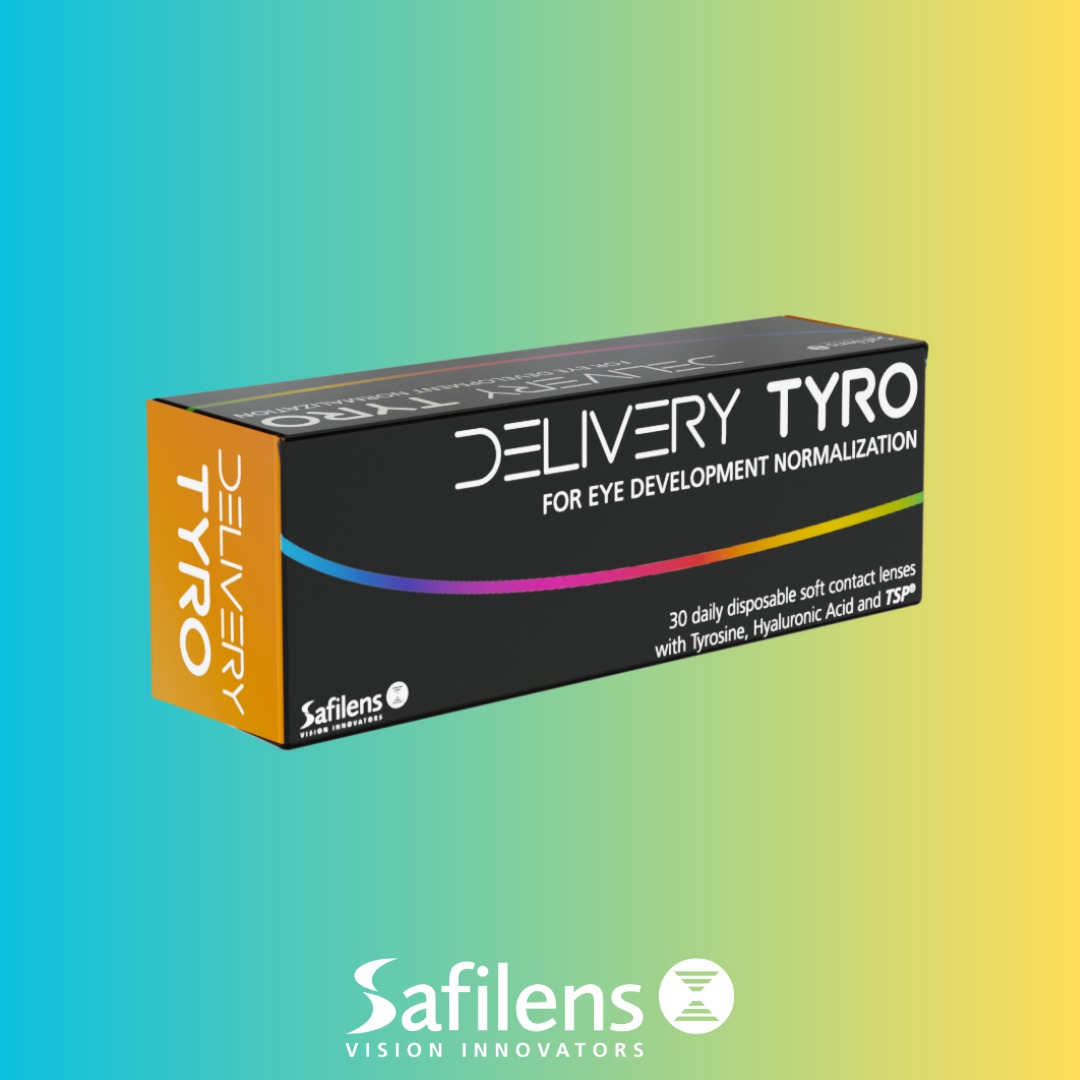 safilens's tweet photo. #DeliveryTyro daily contact lenses with Lacriceuticals®, natural constituents already naturally present in foodstuffs and which are released directly onto the tear film of the lenses to improve comfort and to support certain physiological or metabolic processes. https://t.co/69VyU0ThzI