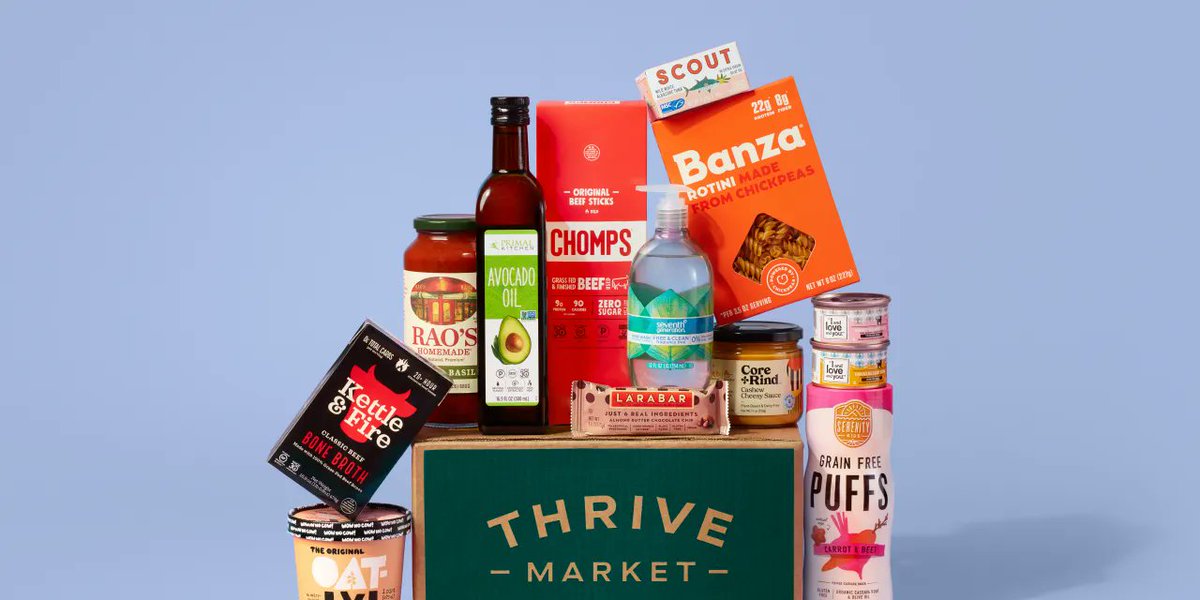 After years of hard work, I'm proud to share that @thrivemarket is officially the first online-only retailer approved by the <a href="/USDA/">Dept. of Agriculture</a>  to accept SNAP EBT benefits, powered by <a href="/joinforage/">forage</a>. 

EBT cardholders will receive free membership &amp; delivery on orders over $50, granting them