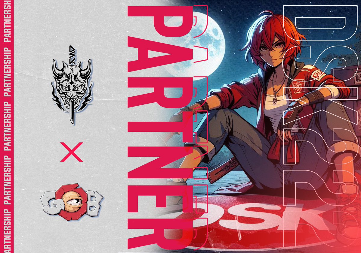 Official DSK partnership 👀

Our next partner excels in TCG’s and Web3 gaming

They have created their own digital TCG game and are expanding on it constantly 

DSK is proud to welcome GOB to the family 

// RT &amp; Reply if you want to join The Dojo