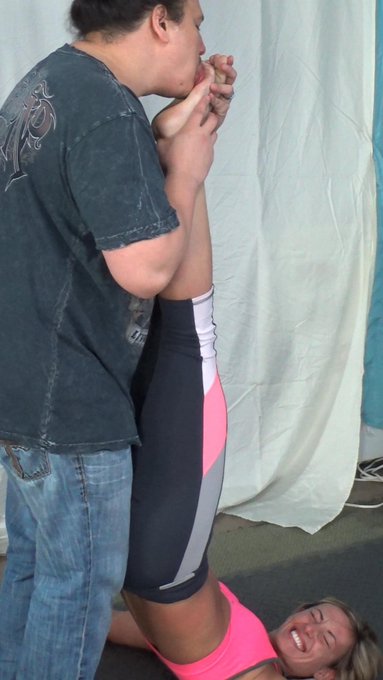 ...When she's so ticklish, but you're still a desperate pervo who only thinks of himself first -- "OMFG