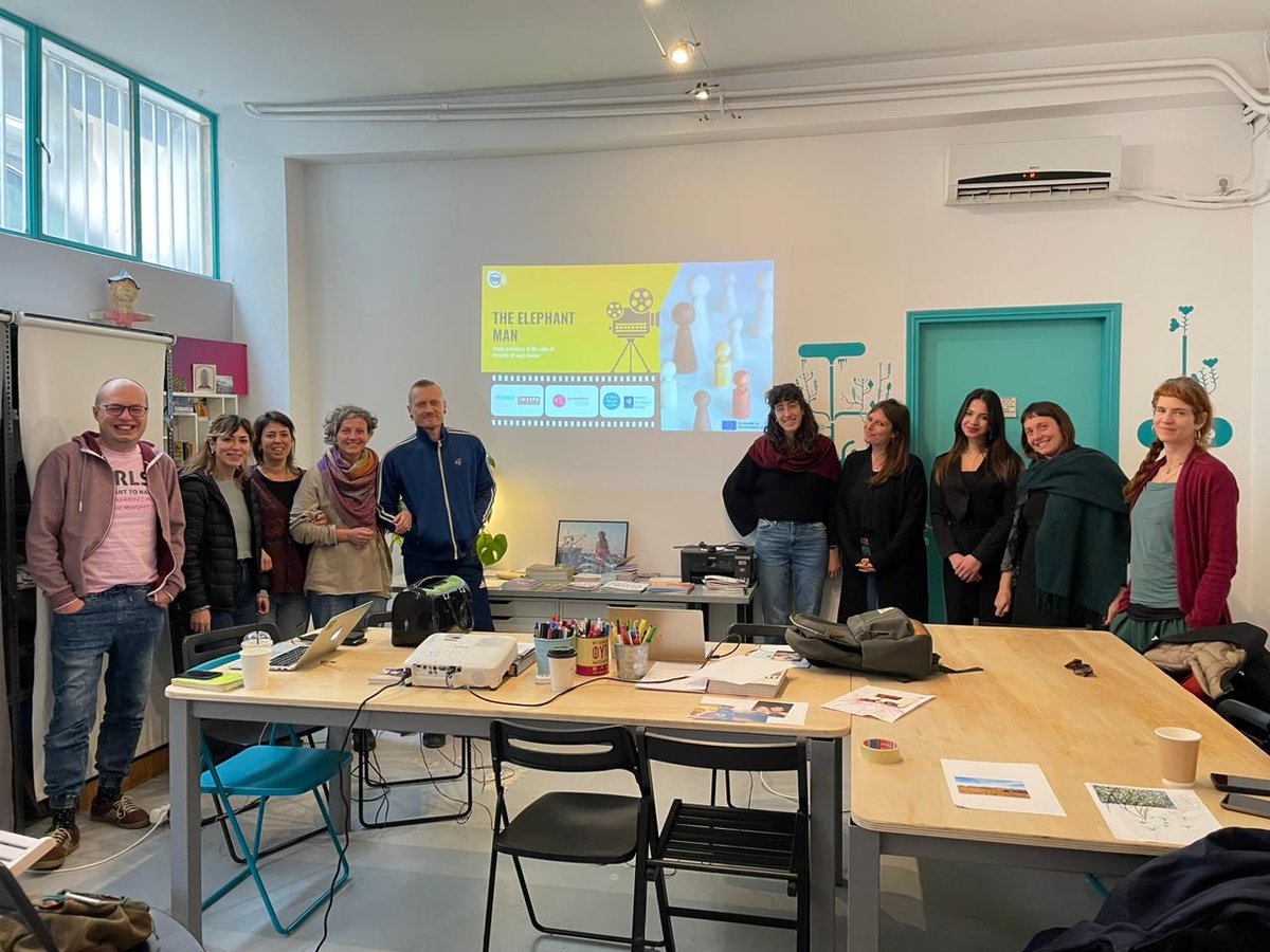 The Elephant Man partner workshop taking place in Athenes, Greece. A methodology for working with young people through video is cooking. Stay tuned 😉
#TheElephantMan #ArtForChange