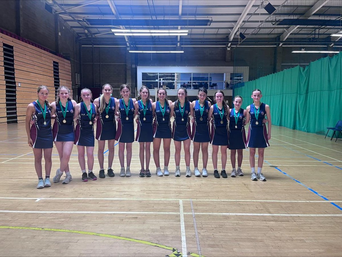 Well done to Aquinas Junior Netballers winning NI Division 2 league. Sporting their new kit.Thank you to sponsor M.B.McGrady &amp; Co