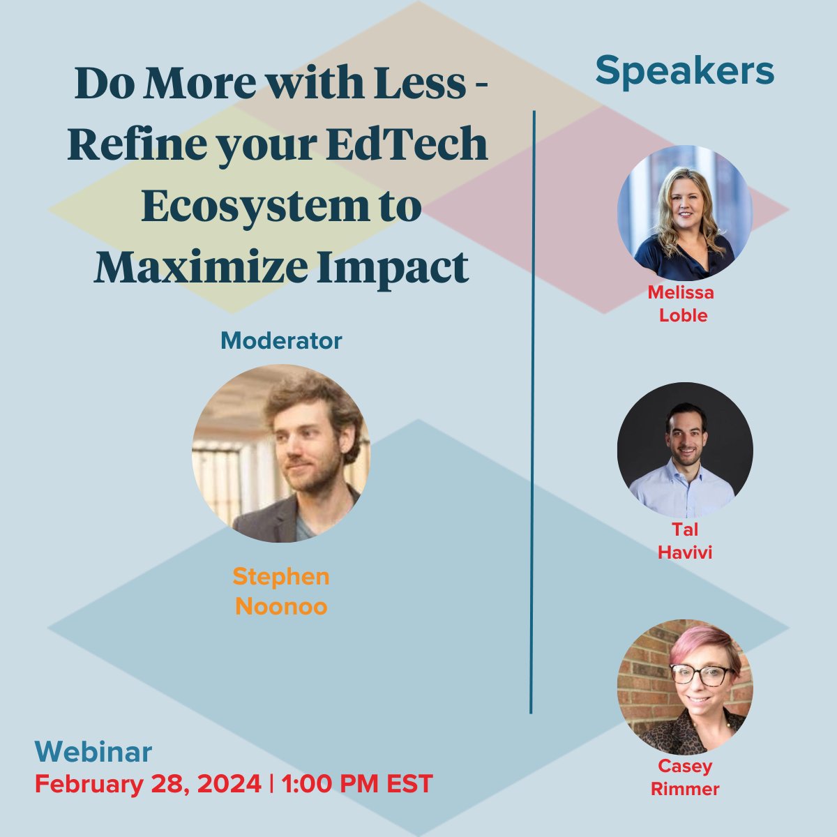 Canvas_by_Inst's tweet photo. Make the most of your influence in #education! Mark your calendars for our upcoming webinar on February 28, 2024, at 1:00 PM EST! ⚡️ "Do More with Less - Refine your #EdTech Ecosystem to Maximize Impact" ⚡️
Reserve your spot now: https://t.co/J6l85tE6J6 
#ESSERFunds #K12Education https://t.co/L3rcXcCeDA