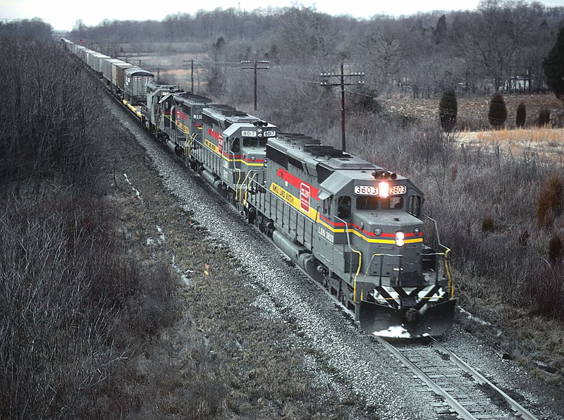 L&N 3603 SD40-2 in February 1980

Roger Puta Collection
Description by Marty Bernard
Public Domain USA 🇺🇸