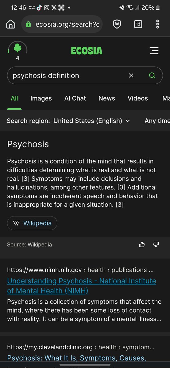 Angelb_by333's tweet photo. @johnnyC2579 @toogay_tootired @Eternity_grace3 @itsvickivoss @hollowearthterf Or are you that goddamned stupid

The whole motherfucking point of psychosis is its often fucking nonsense

You're just fucking stupid https://t.co/SzTs3iyE1C