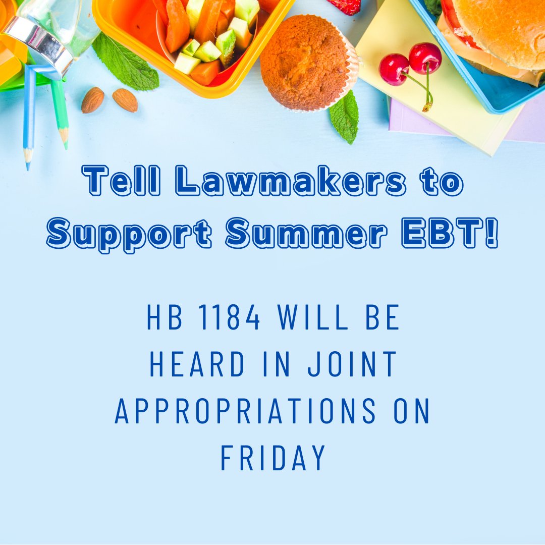 Tell your lawmakers to support HB 1184!

<a href="/sdduba/">Linda Duba</a>'s bill will require South Dakota to apply for Summer EBT. This program gives low-income families $40/child each month to buy groceries when school is out. 

#summerebt #southdakota #democrats #sddems