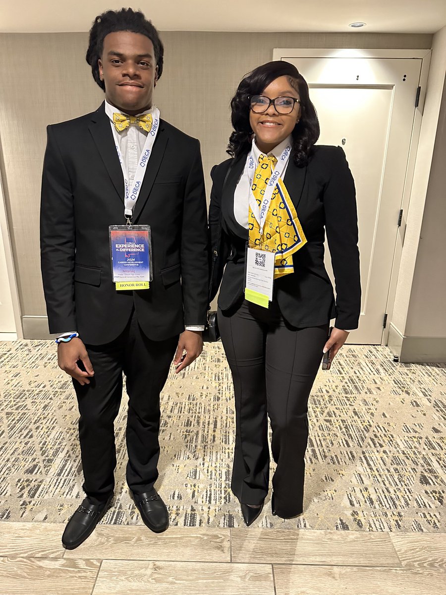 principalwoods's tweet photo. A BIG Blount shoutout to our students representing at the statewide DECA conference! Go Leopards! https://t.co/YFC7bbUe8m