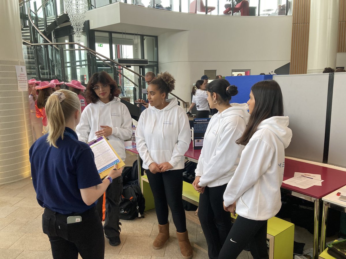 A great day at Bristol Science Park supporting @RMSPhysics and students from Year 10 at @f1inschoolsUK Well done to both teams: Blitz and Mercury!