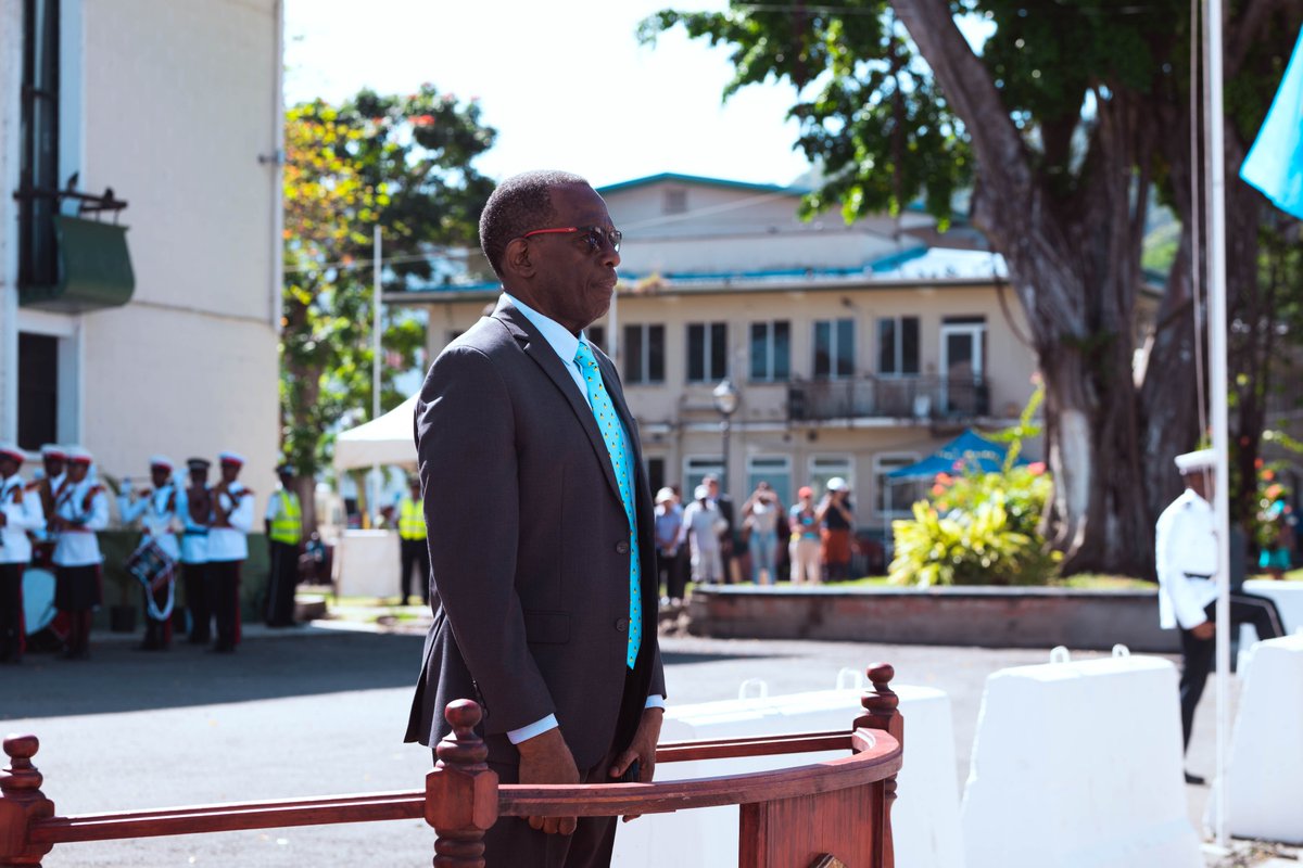 opmsaintlucia's tweet photo. ๐ฑ๐จSaint Lucia hosts the President of the Co-operative Republic of ๐ฌ๐พGuyana, H.E. @DrMohamedIrfaa1, for our #Independence45 celebrations.
President Ali addressed a Special Joint Sitting of Parliament on Feb. 21 and will participate in other official Independence 45 activities. https://t.co/9bWYslw2uf