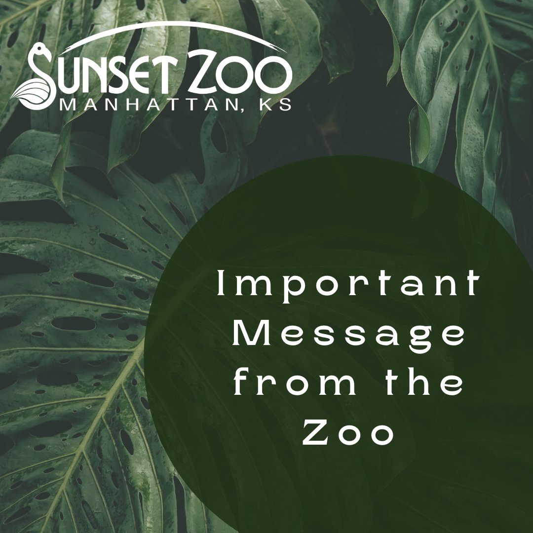 We have been made aware that many AZA-accredited zoos' social media pages have been targets for recent scamming attacks. 
Tips❗️
-Tickets to Sunset Zoo are only available in person through our ticket booth. 
- True discounts and admission deals will be advertised on our website!