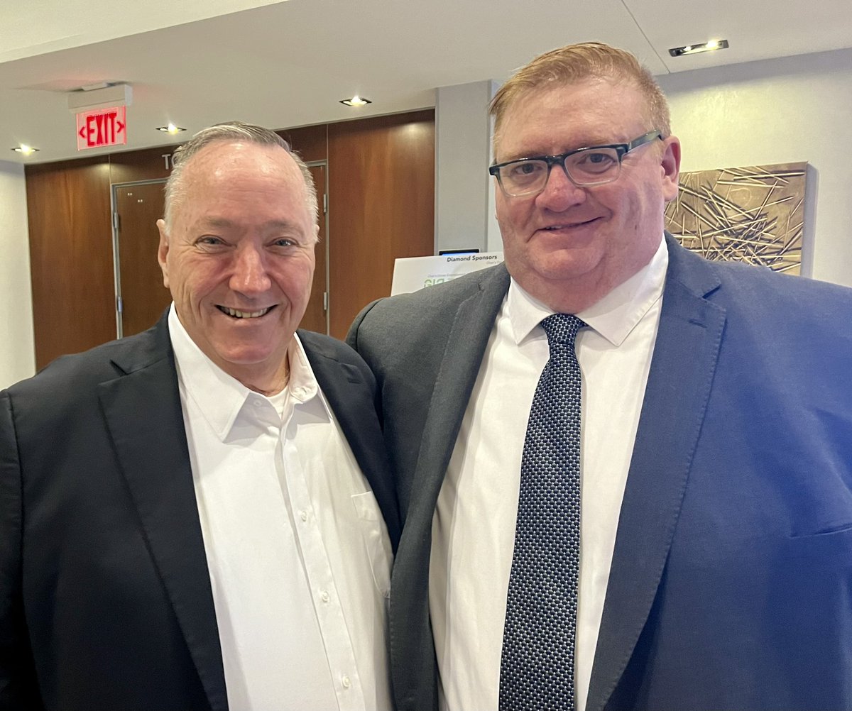 Thanks @GraydonTheMPP for opening the <a href="/_OSSGA/">Ontario Stone, Sand & Gravel Association</a> conference today. We Recognize the support we get from you and that your gov't understands that nothing gets built without #aggregates.  We look forward to discussing how we can help educate <a href="/AMOPolicy/">AMO</a>
