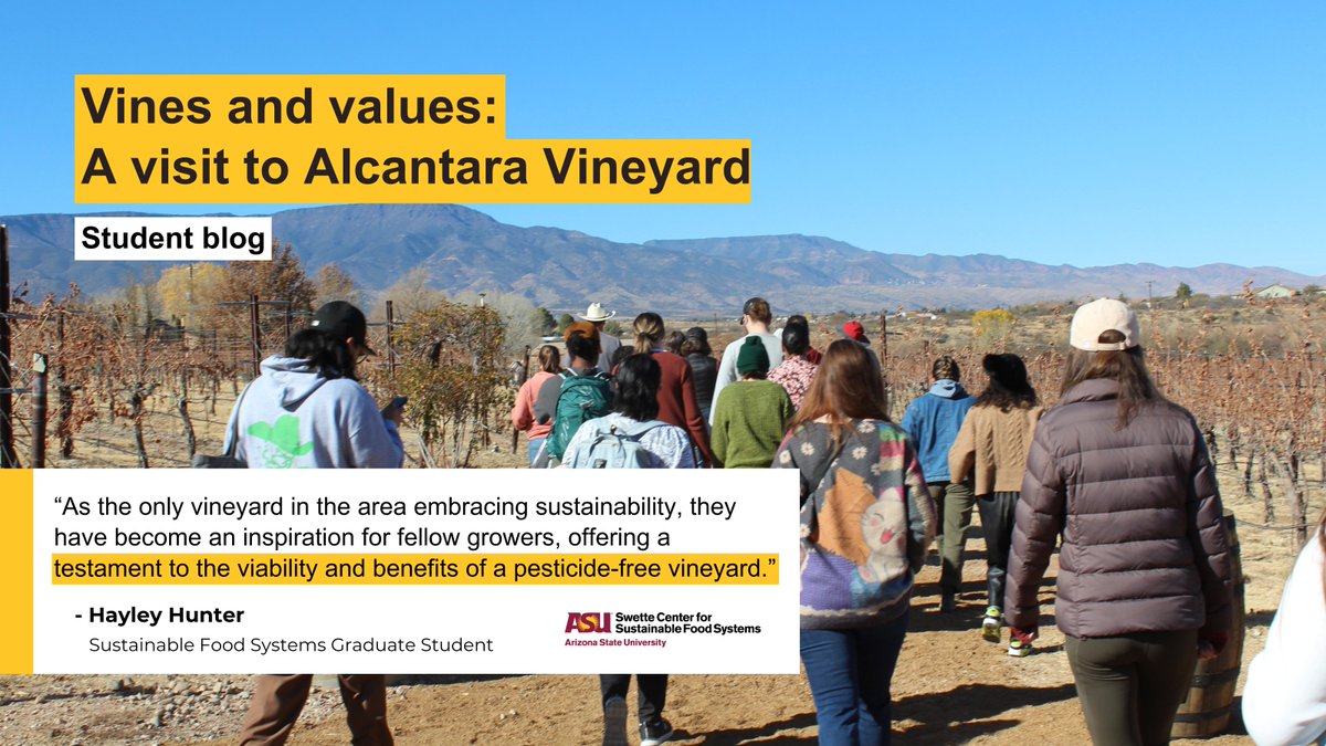 ASU Swette Center for Sustainable Food Systems tweet media