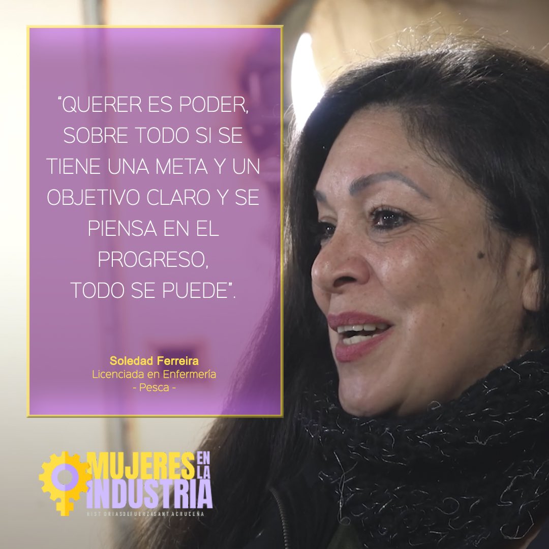 💜 Este viernes a las 20hs. no te pierdas el estreno del #Capítulo11 de #MujeresEnLaIndustria👷 ♀️💜
🎬 Mirá el episodio en nuestro canal de Youtube❗

#NuevaTemporada #MujeresSantacruceñas #SantaCruz
