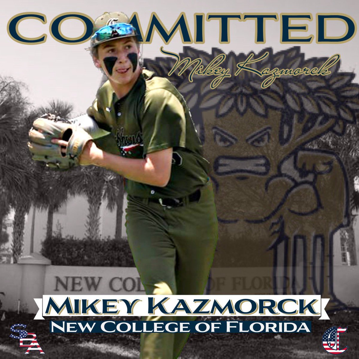 I am blessed and excited to announce my commitment to New College of Florida! I want to thank my family for all the support and my coaches who have got me to this point <a href="/TheClubhouseBa3/">SBA CLUBHOUSE BASEBALL</a> <a href="/PrepstarFlorida/">Derek Del Rosal</a> <a href="/realaustinlegg/">Austin Legg</a> <a href="/NewCollegeFL_AD/">Mariano Jimenez</a>
