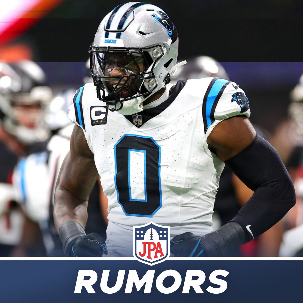 jasrifootball's tweet photo. 𝗥𝗨𝗠𝗢𝗥𝗦: #Panthers pass rusher Brian Burns was seeking $30 million per year in a contract extension from the team, per @josephperson 

The Panthers were willing to go as high as five years at $27 million a year.

(H/T: @PanthersOnTap)

Read More Here: https://t.co/Gc3I7jBQlz https://t.co/8N05PcQzgE