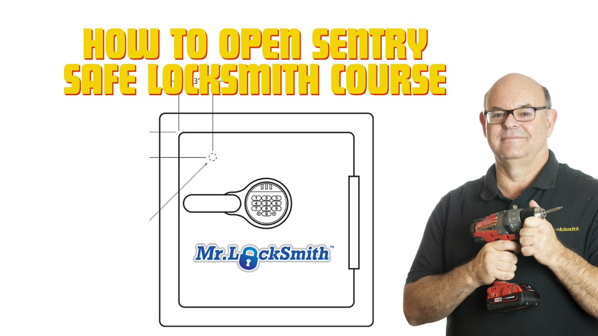 24hrmrlocksmith's tweet photo. Locksmith Course | How to Open Sentry Safes
Introduction to Sentry.
How to Open Sentry Safes.
Sign up today!
https://t.co/wWMBd97MHH
#mrlocksmith #locksmith #terrywhinyates #locksmithcourse #becomealocksmith https://t.co/KSow1R4LEE