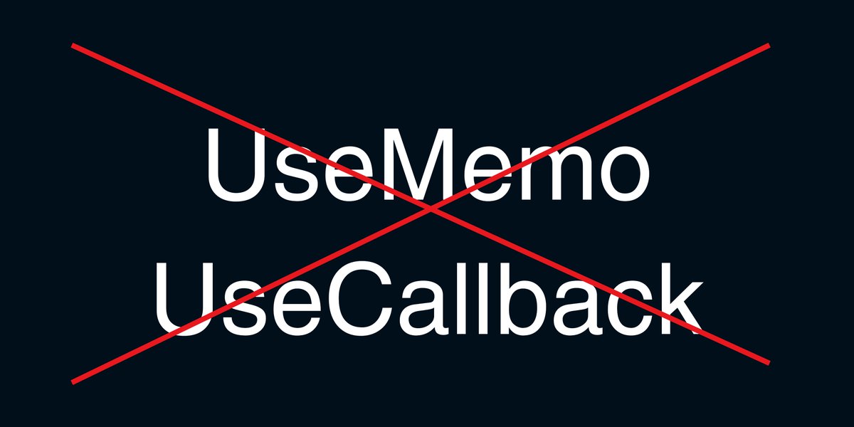 Hmellahiii's tweet image. #reactjs #memoization

After an upcoming React release, you won&apos;t have to worry about preventing unnecessary renders.

The React compiler will do it for you, all the 𝐦𝐞𝐦𝐨𝐢𝐳𝐚𝐭𝐢𝐨𝐧𝐬 in your app will be automated.