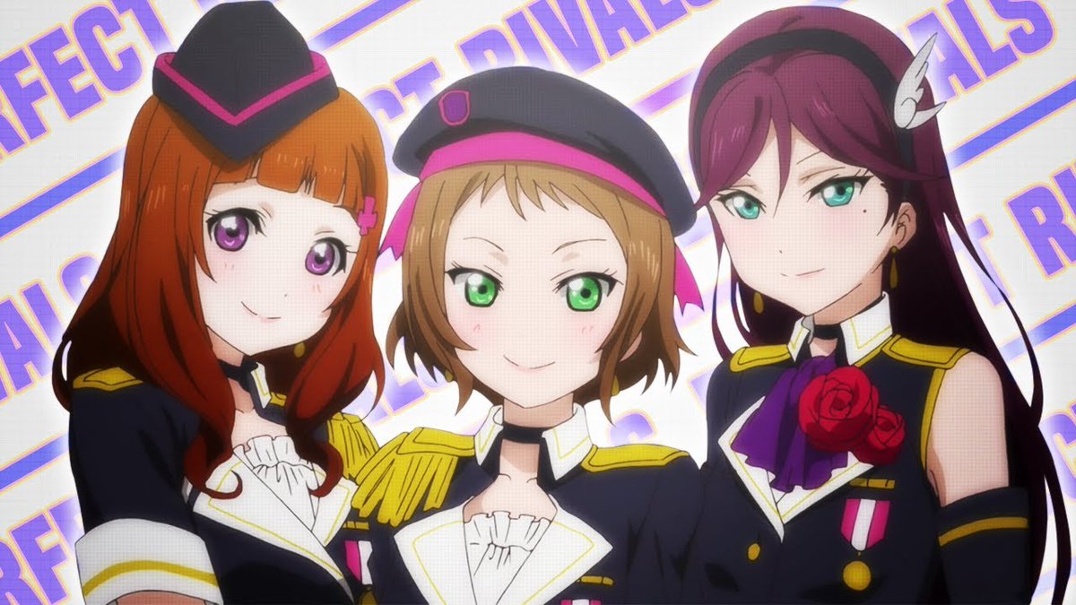 LoveLiveContext's tweet photo. If these groups were the final 3 of Love Live, who would win the whole thing? https://t.co/WFUiLGD0h8