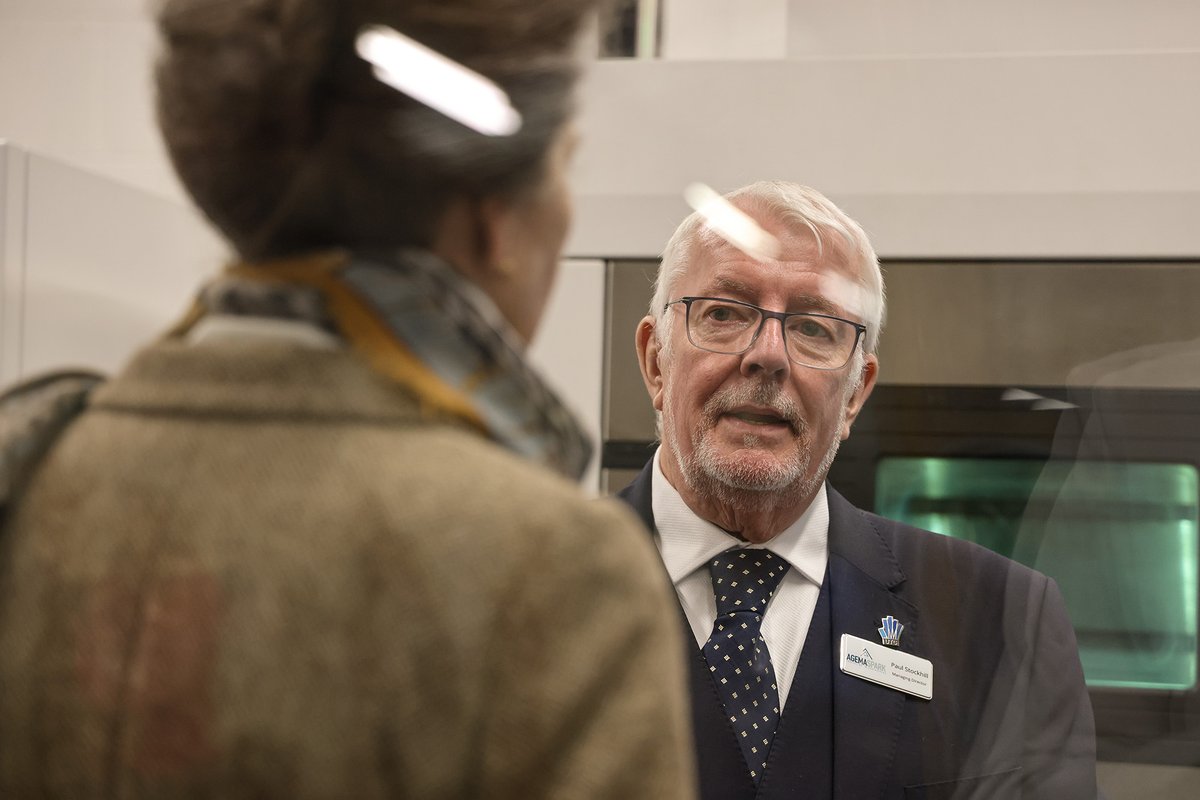 agemaspark's tweet photo. A few of the images from today's Royal visit by HRH The Princess Royal &amp; Professor Dame Hilary Chapman DBE – His Majesty’s Lord-Lieutenant of South Yorkshire
@LieutenancySY
@RoyalFamily Thank you to Cody Watkinson, Year 13 student in Digital Media &amp; Photography with Doncaster UTC https://t.co/eb4ycu73t3