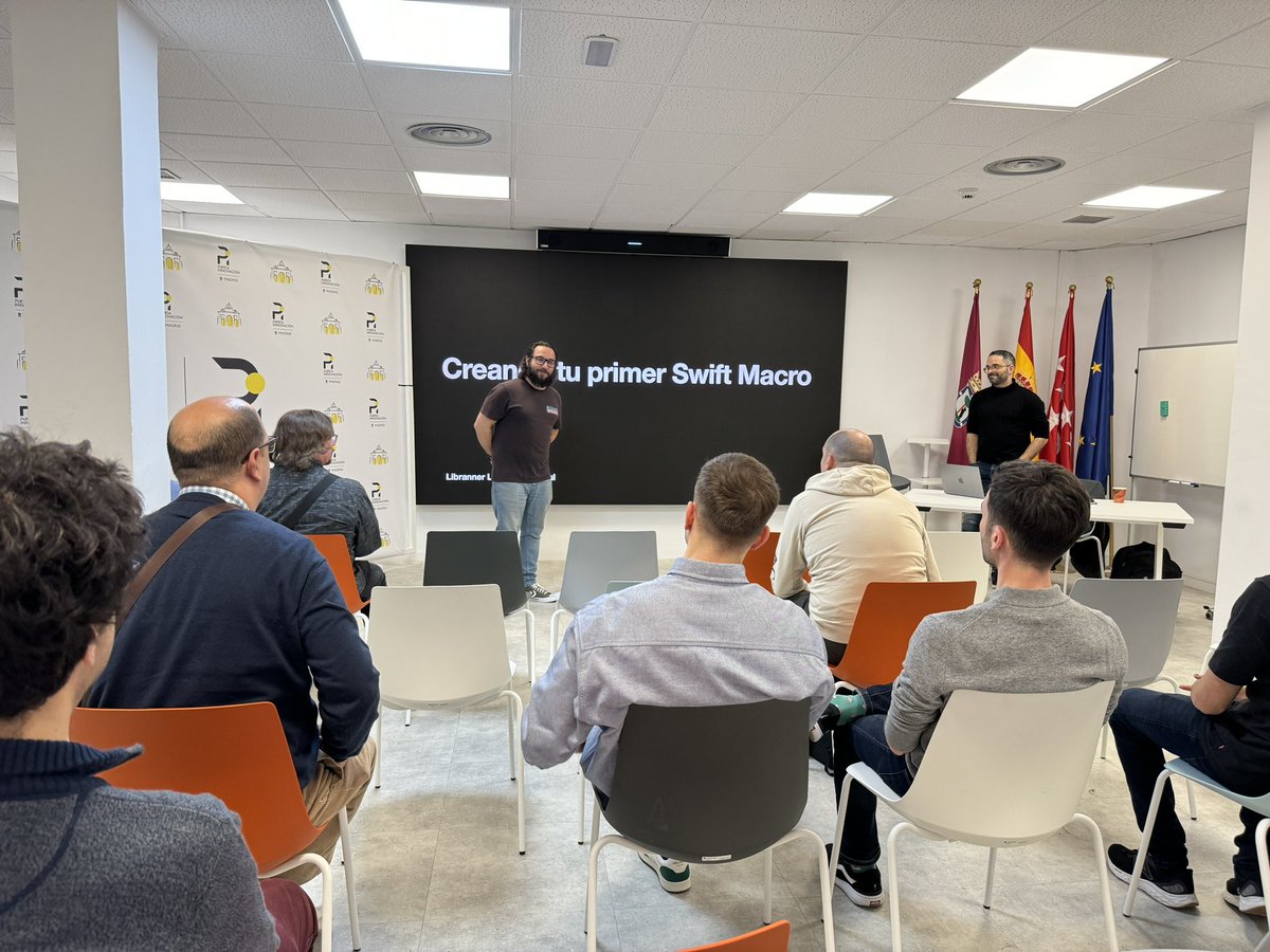 nscoder_mad's tweet image. Arrancamos. Gracias a @Puerta_Inno  por cedernos sus instalaciones y a @Libranner por compartir con la comunidad.