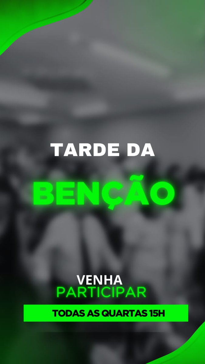 Hoje as 15h tem a tarde da benção Para participar da reunião no Google Meet, clique neste link: meet.google.com/vfr-gsoa-ghf Ou abra o Meet e digite este código: vfr-gsoa-ghf