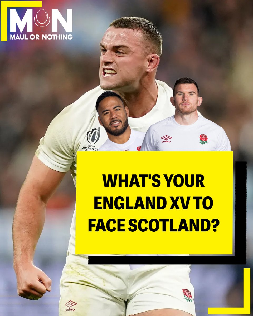 🚨We want to hear your England XV to take on Scotland for the Calcutta Cup this weekend!🚨 Does Ben Spencer start? Tuilagi and Lawrence in the centres? Let us know in the comments below! #sixnations2024 #SixNationsRugby #SCOvENG