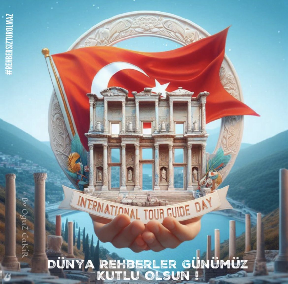 ozrguide's tweet photo. Günümüz kutlu olsun !! Rehbersiz tur olmaz, diyoruz. #DünyaRehberlerGünü https://t.co/C0RLOY8RV8