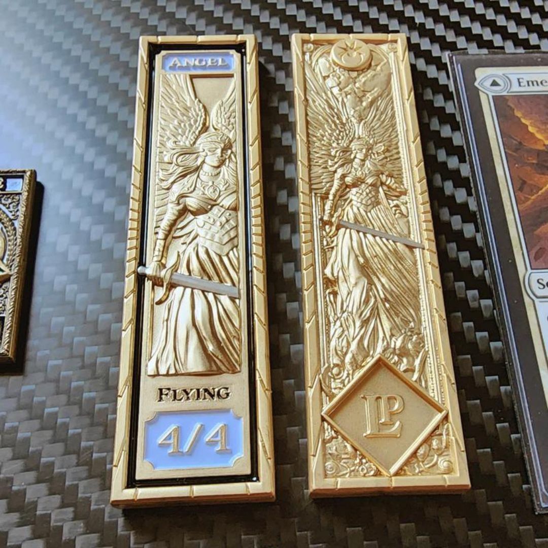 #MCChicago is only a couple of days away! Will you be at the show this year? Our Prized Angel creature tokens are making their debut at Booth #1575. Stop by and check them out!

luxuryplaystyle.com/collections/ma…

#MTGxFallout #MTGKarlov #mtg #edh #commander #mtgcommunity