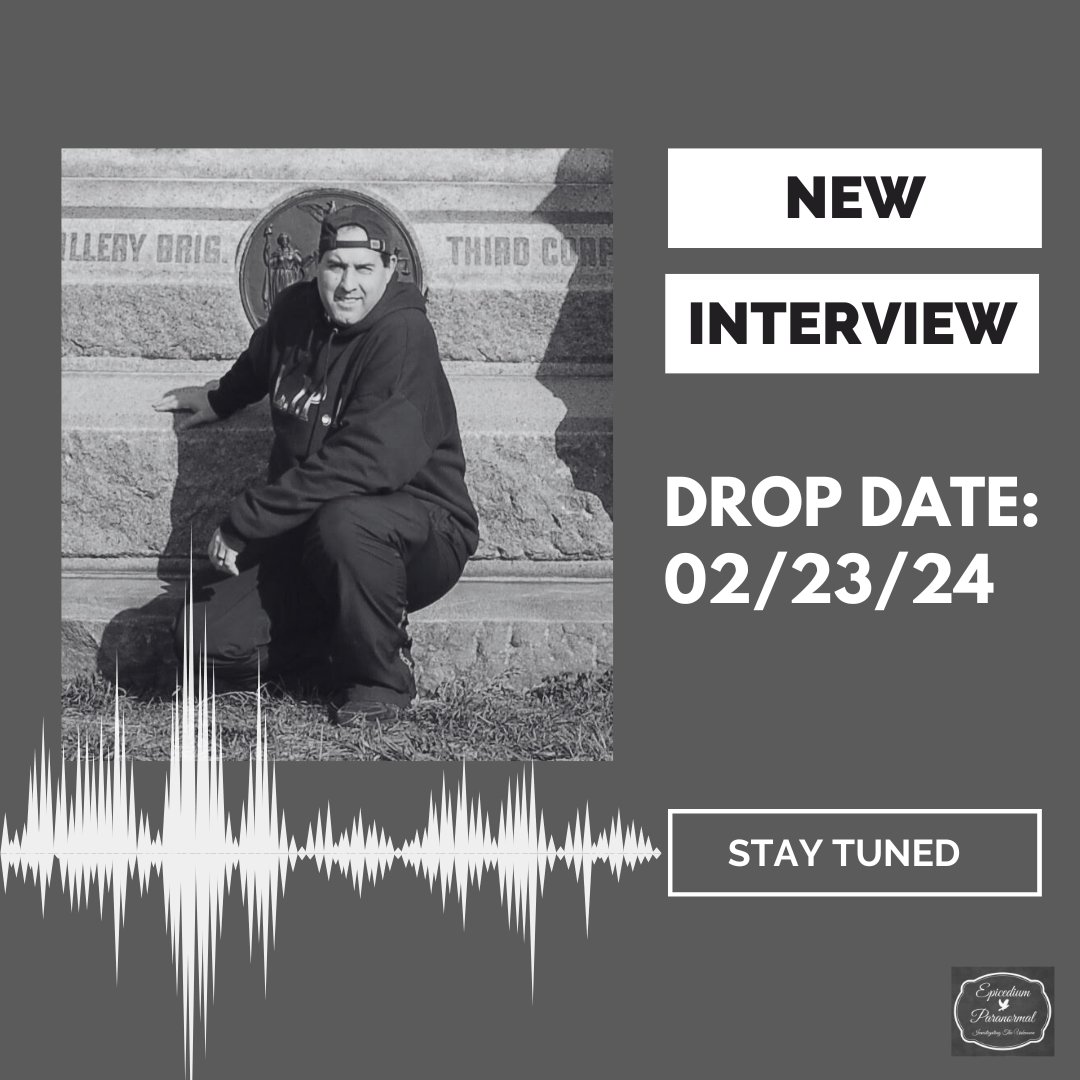 EpicediumNJ's tweet photo. New year, new batch of Q + A interviews! This Friday we will be dropping the first video in our lineup. We had the pleasure of interviewing Michael Cardinuto - one of the founders of the Long Island Paranormal Investigators! 

#staytuned #comingsoon #YouTube #linkinbio https://t.co/VAwRE41mt9